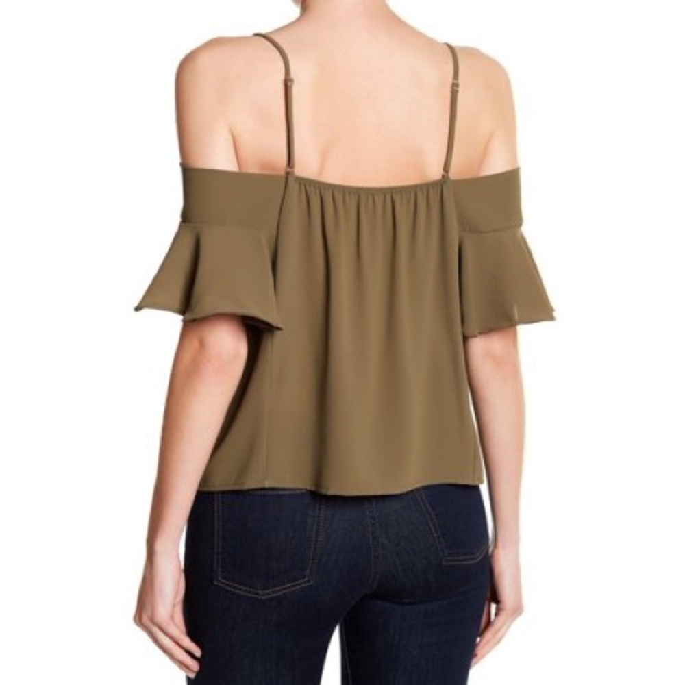 olive green top